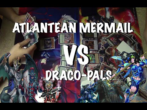 Yu-Gi-Oh Draco-Pals Vs Atlantean Mermail - Full Match (May 2016)