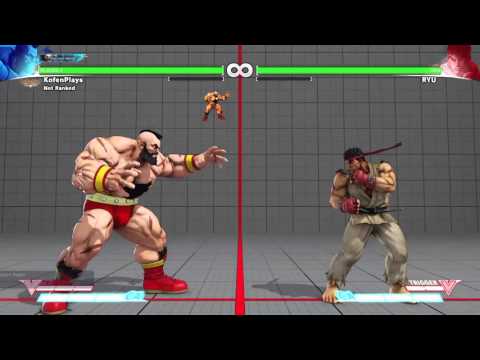 KofenPlays - Street Fighter V - Just Giefing Around