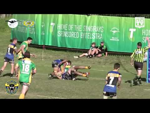 2017 Group 7 RL Round 11 Reserve Grade Highlights - Stingrays of Shellharbour Vs Nowra Bomaderry Jet