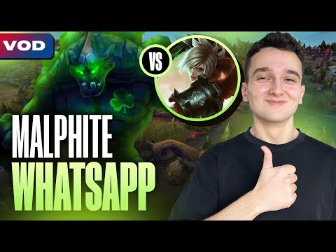 COMMENT JOUER MALPHITE, LE COUNTER ULTIME EN TOPLANE - Malphite vs Riven - SoloQ Patch 25.20
