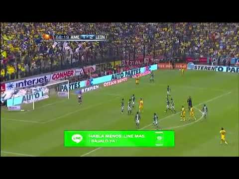 América vs León 1-3 FINAL Vuelta Segundo Tiempo Completo Torneo Apertura 2013 Liga Mx