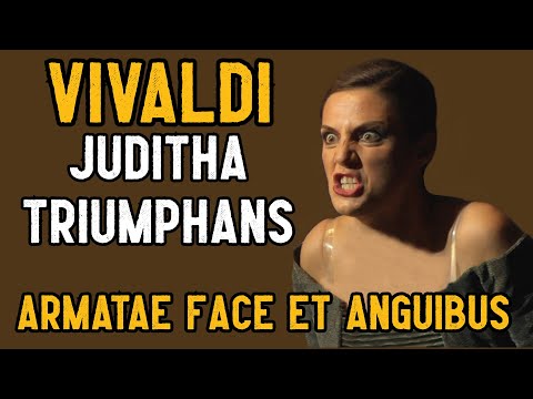 Vivaldi - Juditha Triumphans - Armatae face et anguibus (Paola Gardina)  + French lyrics