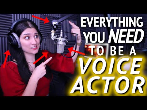Everything you NEED to be a Voice Actor - VO Gear for all levels