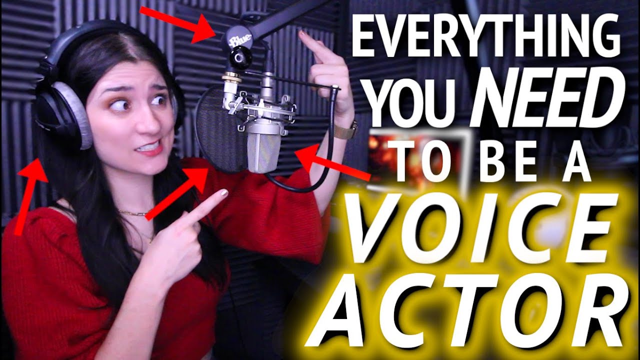 Everything you NEED to be a Voice Actor - VO Gear for all levels