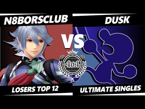 4o4 Smash Night 55 - N8borsclub (Corrin) vs 4o4| Dusk (Mr. Game & Watch) - Losers Top 12