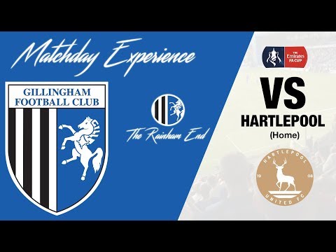 Gillingham Match Day Experience #7 FA CUP LET DOWN Gillingham v Hartlepool