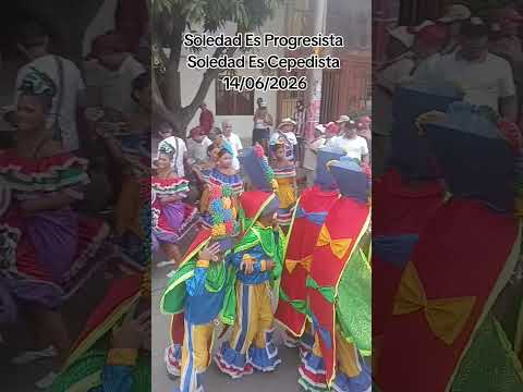Gran caminata en el Barrio los Robles, Soledad Atlántico Colombia 14/06/2026