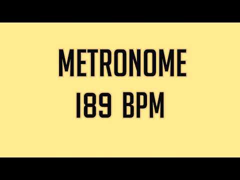 METRÔNOMO 189 BPM (METRONOME)