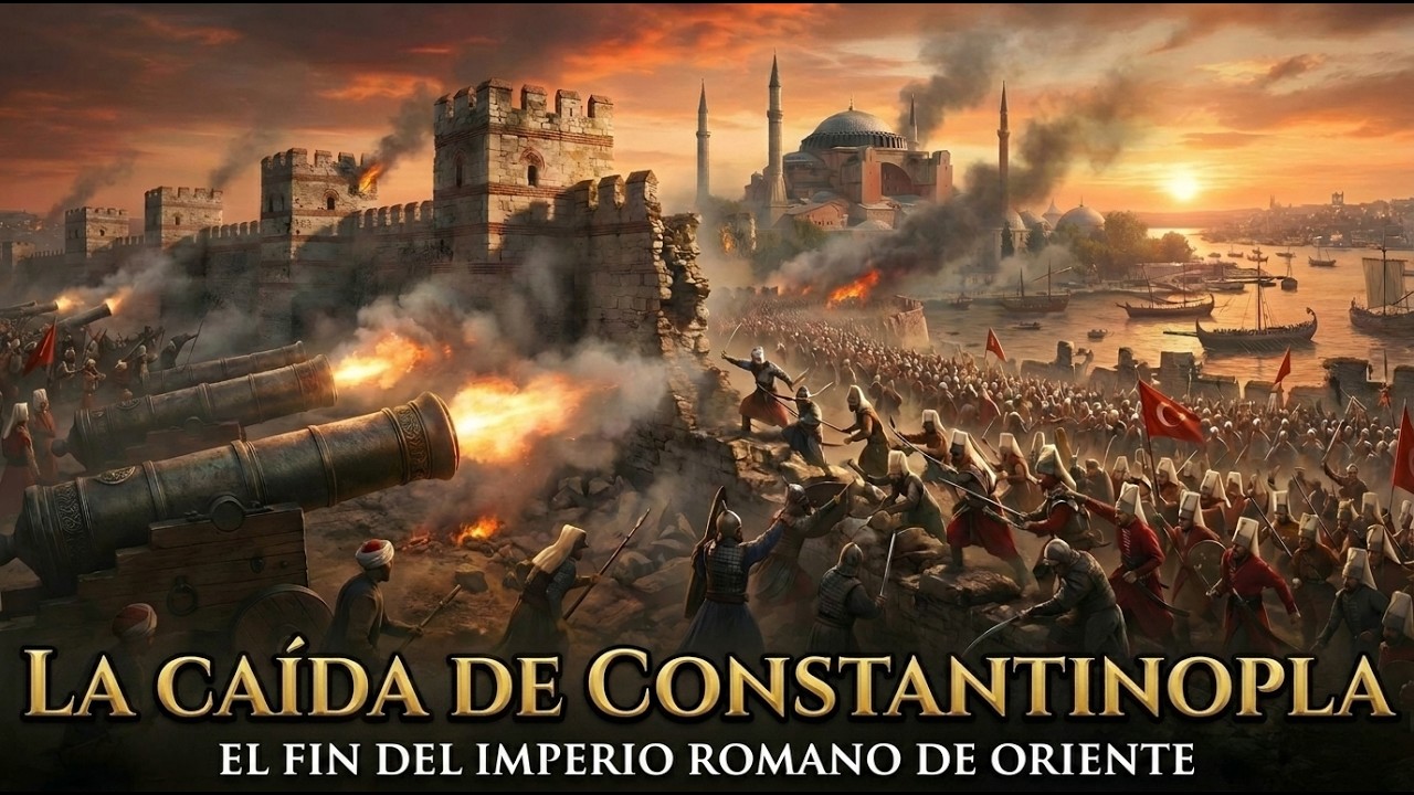 La ÚLTIMA batalla del Imperio Romano | La caída de Constantinopla (1453)