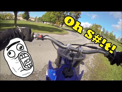 Two-stroke engine runaway!! YZ250