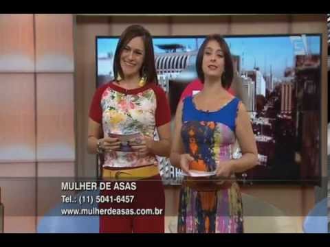 Mulher de Asas - Gazeta - Mulheres 03/10/2014 - Desfile Mulher de Asas