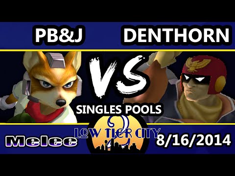 LTC2 - SS | PB&J (Fox) Vs. Denthorn (Captain Falcon) SSBM Pools - smash Bros. Melee