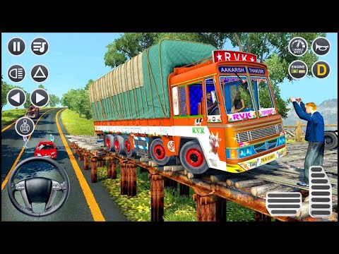 Offroad Indian Truck Spooky Stunt Driver - Mountain Heavy Cargo Truck Drive 2 - Android GamePlay