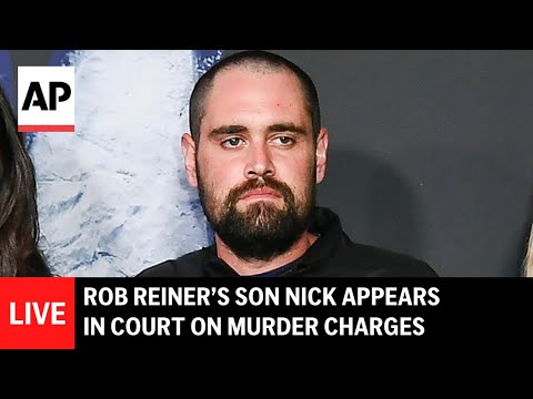 LIVE: Rob Reiner’s son Nick appears in court on 2 counts of murder in killing of his parents