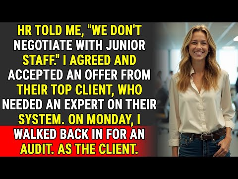 HR Told Me "We Don’t Negotiate with Junior Staff" - I Returned as the Client and Fired Them