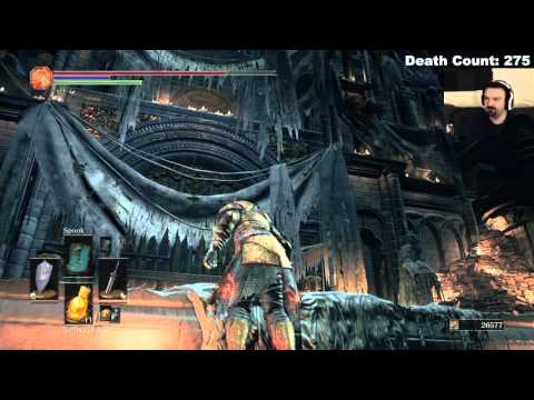 Dark Souls III playthrough pt112 - The Archives! Of Returning Bosses and Wax Heads