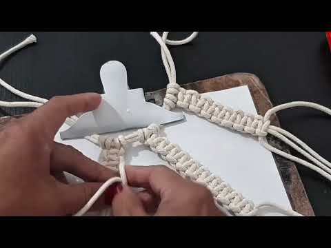 Learn how to make macrame sandals easily and quickly!