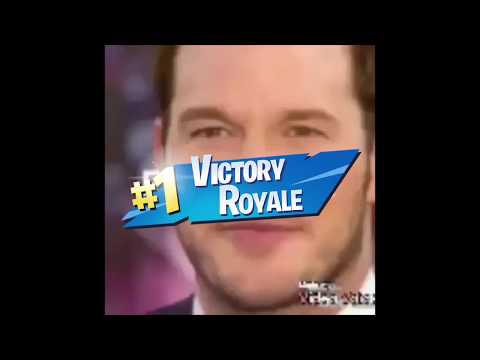 Chris pratt gets a victory royale