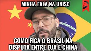 A CRISE DOS ESTADOS UNIDOS, A ASCENSÃO DA CHINA E A RELAÇÃO DISSO COM O BRASIL