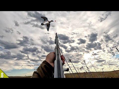OPENING DAY Solo Duck Hunt! (Limited Out) | 28 Gauge Duck Hunting