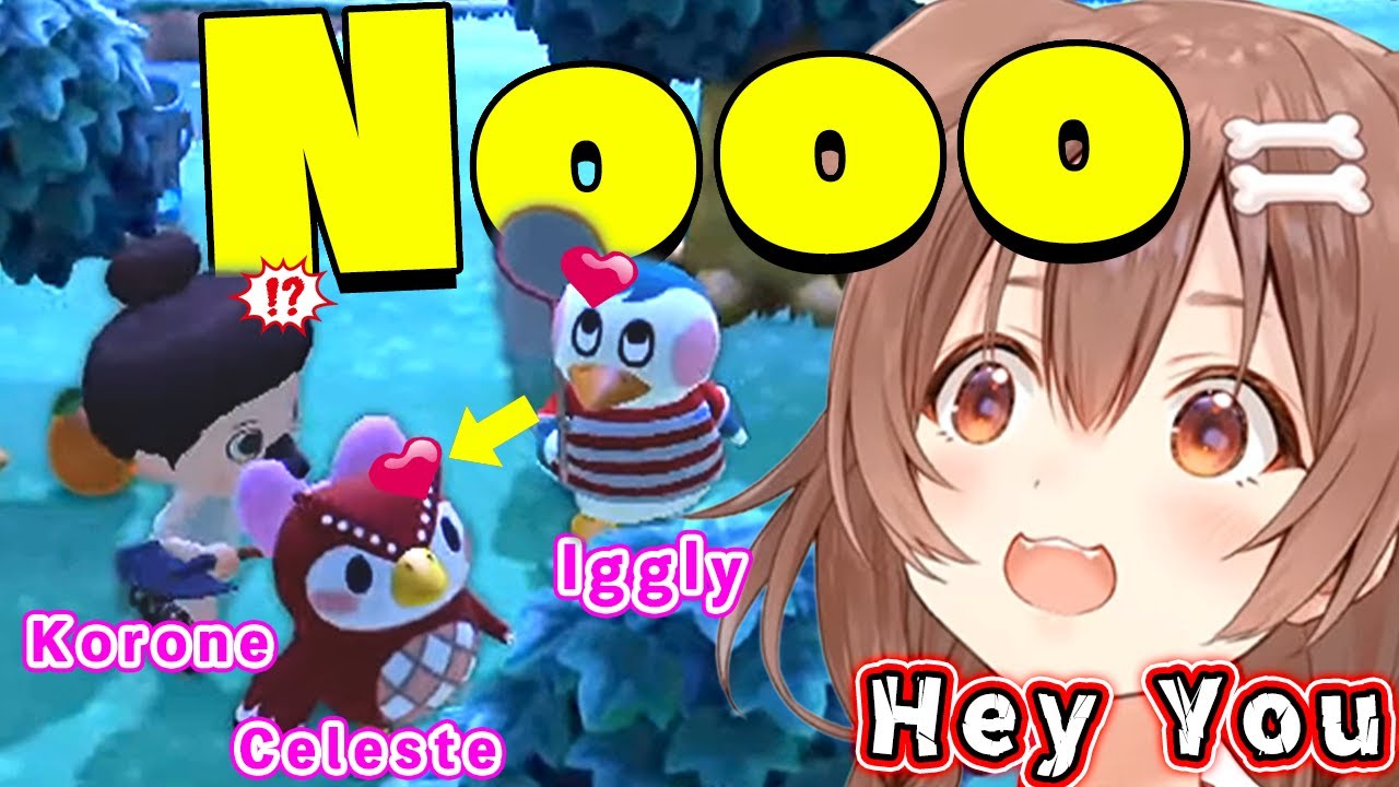 Korone screams when her love is interrupted【ENG SUB】