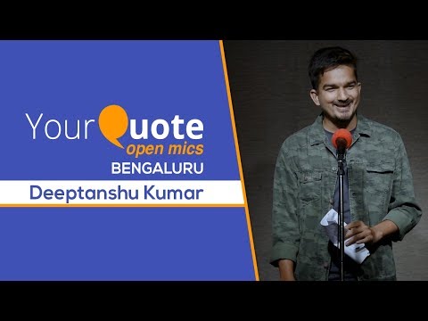 'Tangent' by Deeptanshu Kumar | Hindi Story | YQ - Bengaluru (Open Mic 14)
