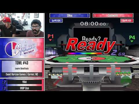 CMac (Marth) vs Siddward (Luigi) [Losers Semis] - TDML #43