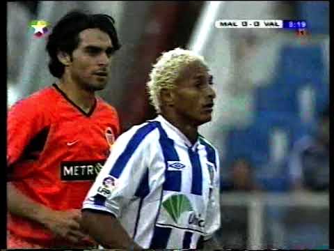 Málaga-Valencia / Betis-Deportivo - Lucha por la Liga 2001-02 (1st Half)