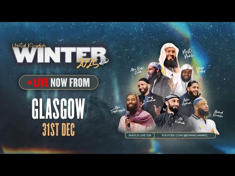 LIVE | Light Upon Light - Feat. Mufti Menk - Winter Tour 2025 | Glasgow