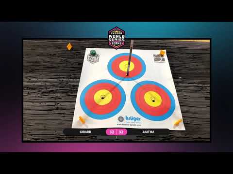 Nicolas Girard was a monster on the 12-ring during the remote Indoor Archery World Series Finals