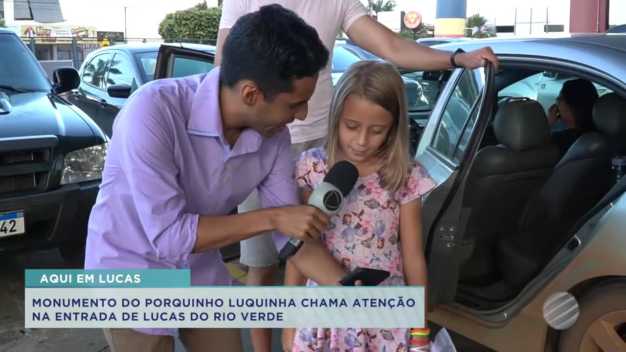 ESTREIA DO QUADRO “AQUI EM LUCAS”; HOJE VAMOS ENTENDER QUAL O SIGNIFICADO DO PORQUINHO LUQUINHA