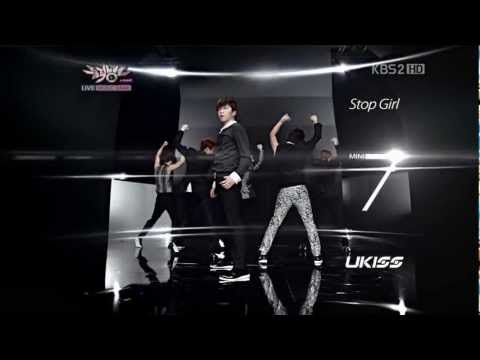 120914 UKISS "Stop Girl" Comeback Teaser on Music Bank