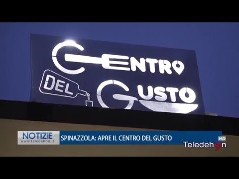 Spinazzola - Inaugurazione del Centro del Gusto