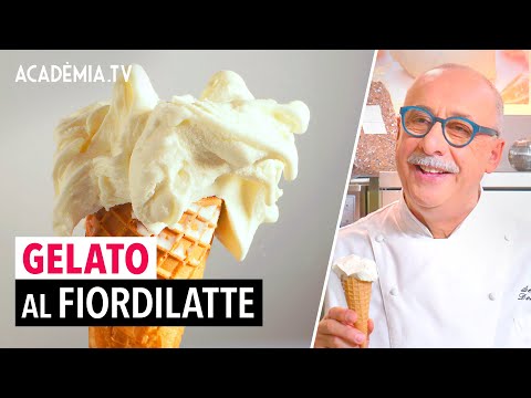 Gelato Fiordilatte fatto in casa di Sergio Dondoli: il più buono del Mondo