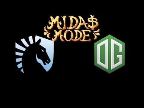 Liquid vs OG Midas Mode Highlights Dota 2
