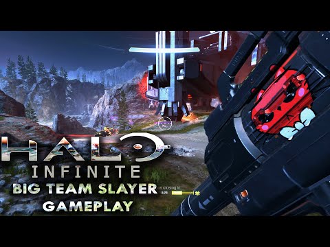 HALO INFINITE Deadlock Big Team Slayer Gameplay (PC)│ 12v12 BTB (No Commentary)