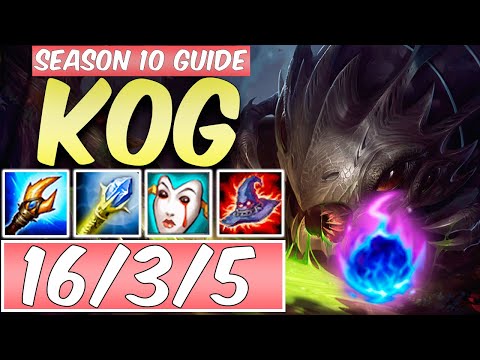 HOW TO PLAY FULL AP KOG'MAW SEASON 10 | Build & Runes | Season 10 Kog'Maw guide | League of Legends
