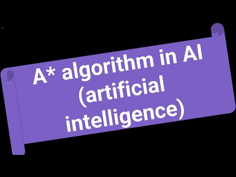 A algorithm in AI artificial intelligence in Urdu Hindi A algorithm with example Lesson 2