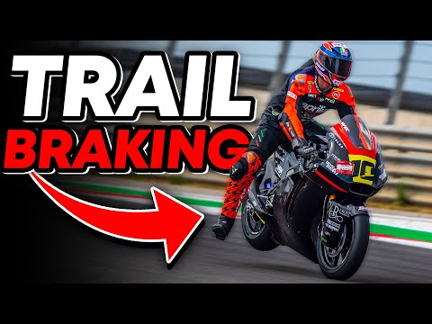 HOW TO USE THE BRAKES INTO A CORNER - I EXPLAIN TRAIL BRAKING