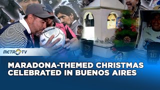 Maradona's Christmas Celebration in Buenos Aires: A Unique Hommage to the Football Legend