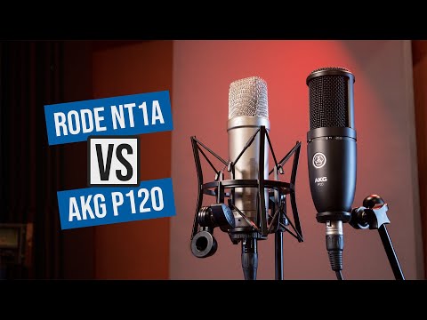 Microfono RODE NT1A contro AKG P120 | Come Suona
