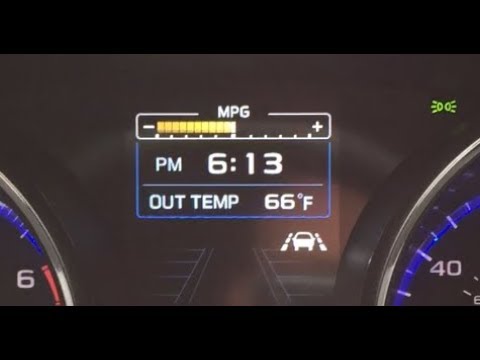 YouTube video about: How to change clock 2019 subaru outback?