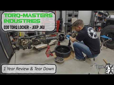 DANA 30 Torq Locker - 1 Year Review & Tear Down Jeep JKU