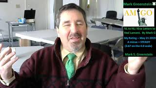 MAY 21 libertymsg Rating Ned Lamont, by Mark Greenstein May