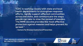 Lancaster County 'measles-associated' deaths mark Pennsylvania's first in 35 years, health offici...