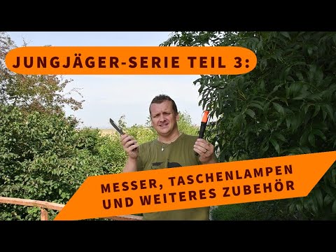 jagd-ausruestung: Jungjäger-Serie – Teil 3: Was braucht der Jungjäger sonst noch an Ausrüstung? Messer, Lampen und weiteres Zubehör für die Jagd