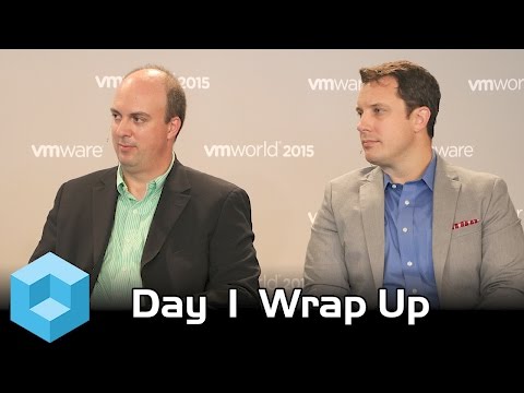 Director Set Wrap Up Day 1 | VMworld 2015