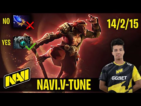 Dota 2 Guide – NAVI V-TUNE in SAFELANE with MONKEY KING vs RAMZES666, NOONE - Meta 7.28c