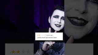 Download lagu Unhinged church reviews part 666 #goth #goths #gothic #randomgothcouple #churchreviews #yelp mp3