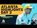 Paul Faces Sock, Brooksby, Kokkinakis, Paire all in Action | Atlanta Open 2022 Day 2 Highlights